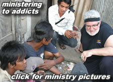 Ministering to addicts