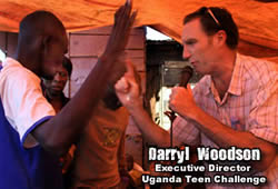 Darryl Woodson ministers