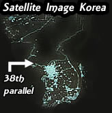 Satellite map