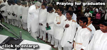 praying for graduates